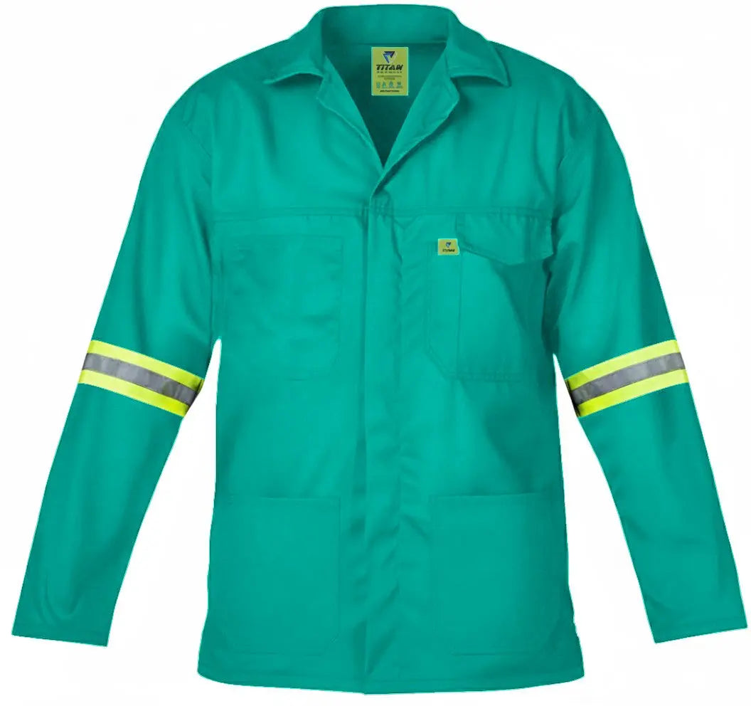 Titan 65/35 Polycotton Reflective Conti-Jacket