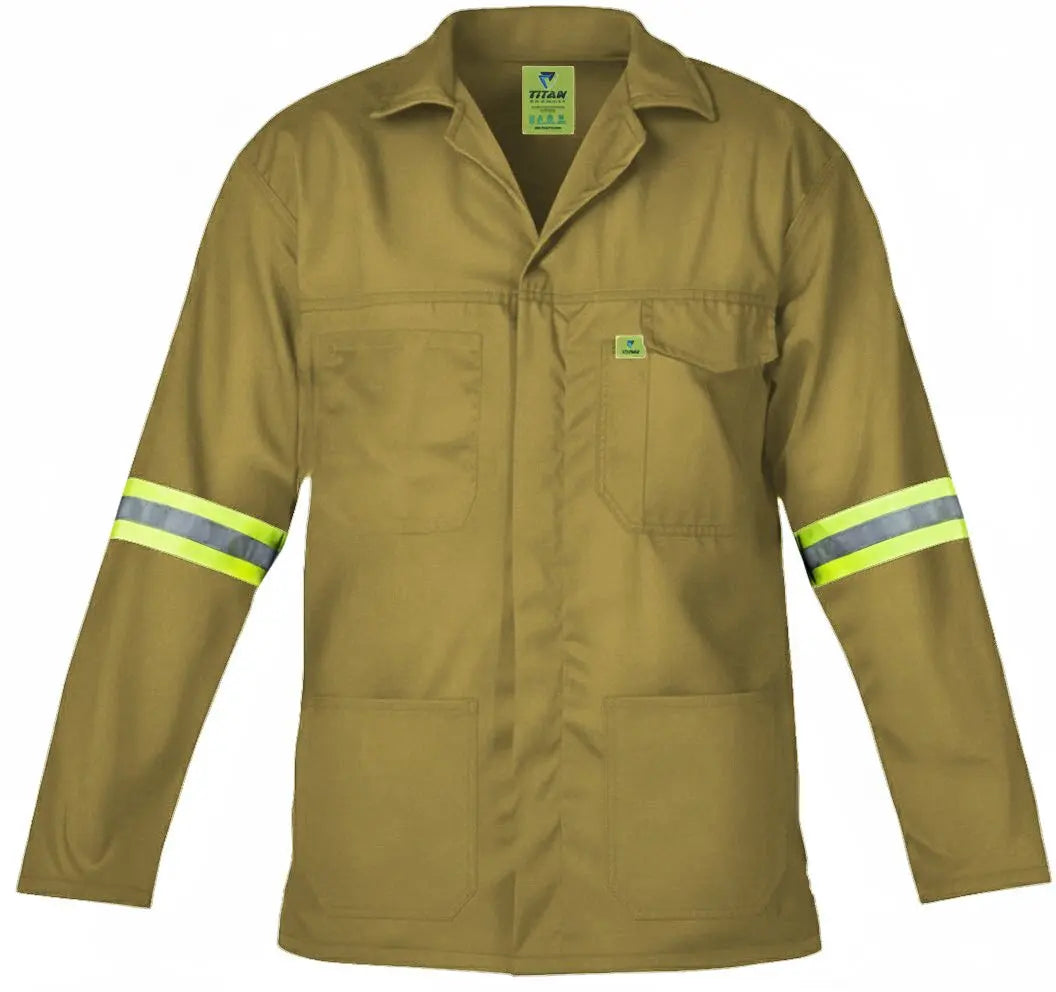 Titan 65/35 Polycotton Reflective Conti-Jacket
