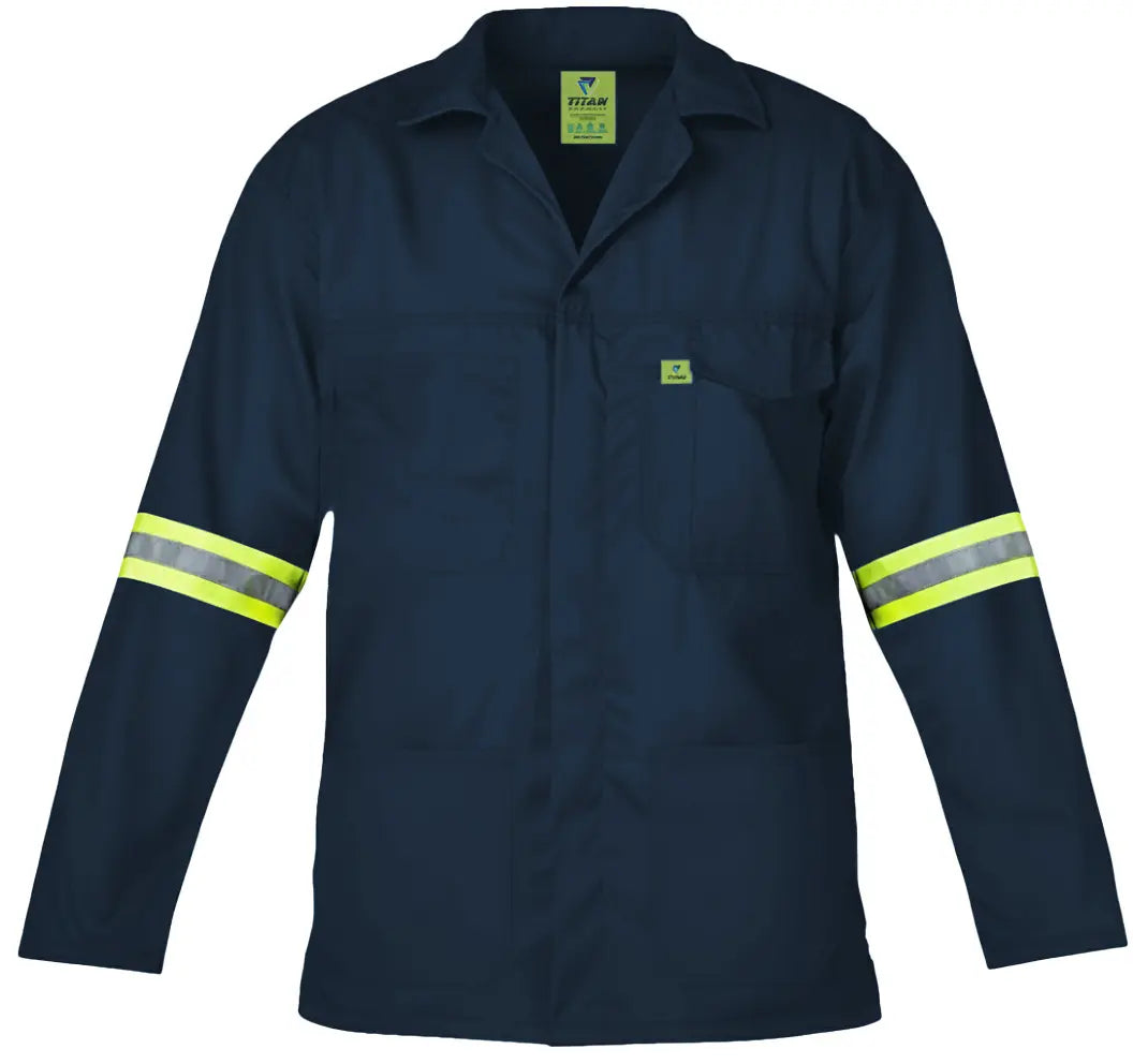 Titan 65/35 Polycotton Reflective Conti-Jacket
