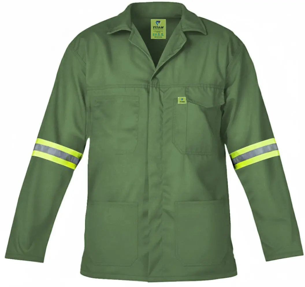 Titan 65/35 Polycotton Reflective Conti-Jacket