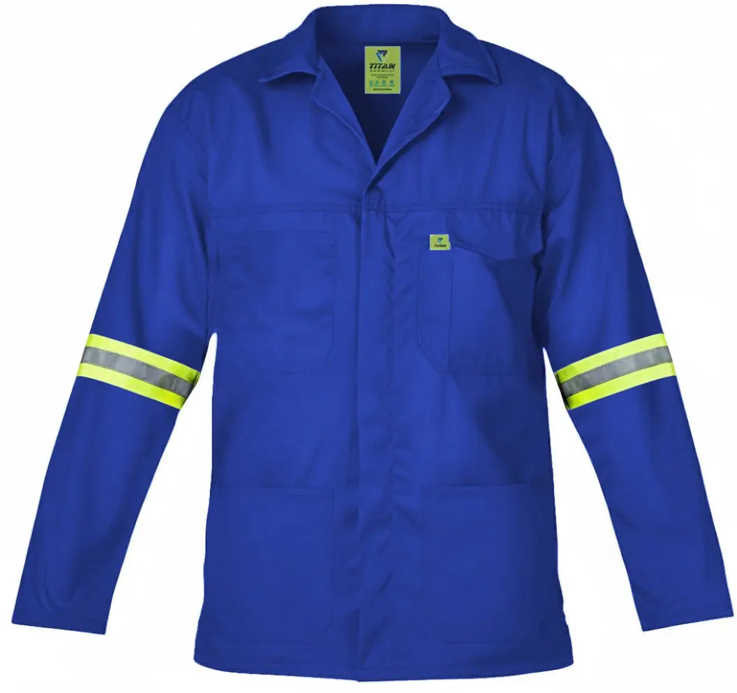 Titan 65/35 Polycotton Reflective Conti-Jacket